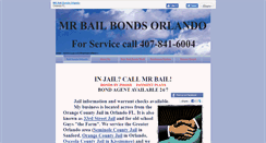 Desktop Screenshot of mrbailbondsorlando.com
